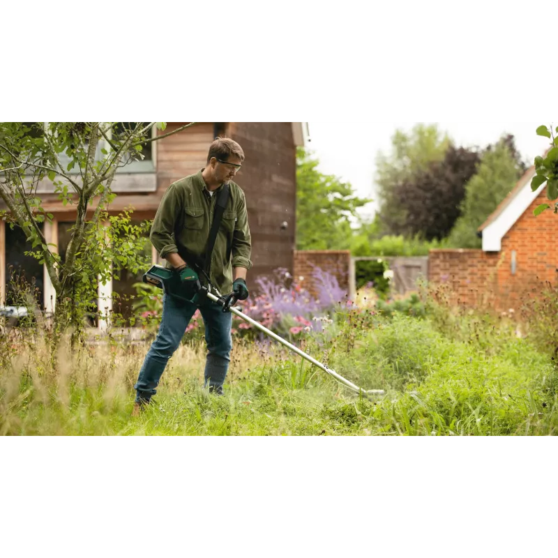 Bosch AdvancedGrassCut 36V-33 Tagliabordi a batteria nero, verde, argento
