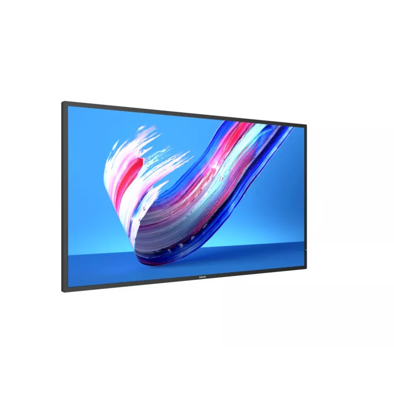 Philips Q-Line 43BDL3650Q display per digital signage da 109,2 cm (43"), LCD, 4K UHD 3840 x 2160, 400 cd/m², Wi-Fi, LAN, 2x HDMI, processore integrato, Android 10, 18/7, nero