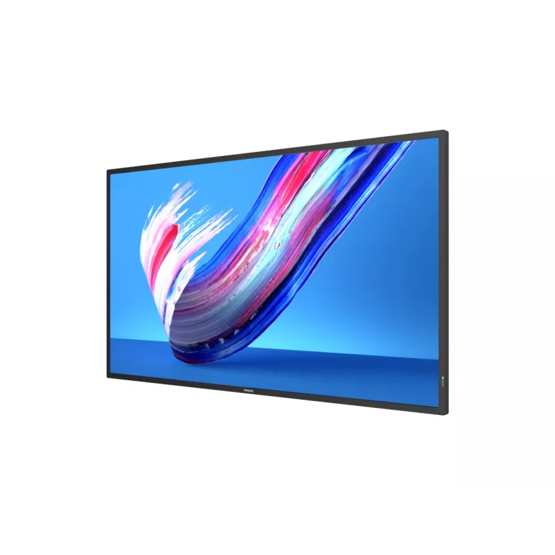 Philips Q-Line 43BDL3650Q display per digital signage da 109,2 cm (43"), LCD, 4K UHD 3840 x 2160, 400 cd/m², Wi-Fi, LAN, 2x HDMI, processore integrato, Android 10, 18/7, nero