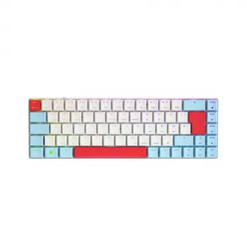 CHERRY MX-LP 2.1 Compact Wireless Tastiera gaming RF Wireless + Bluetooth QWERTZ tedesco bianco