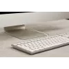 CHERRY KC 6000C FOR MAC Tastiera universale USB QWERTZ tedesco argento