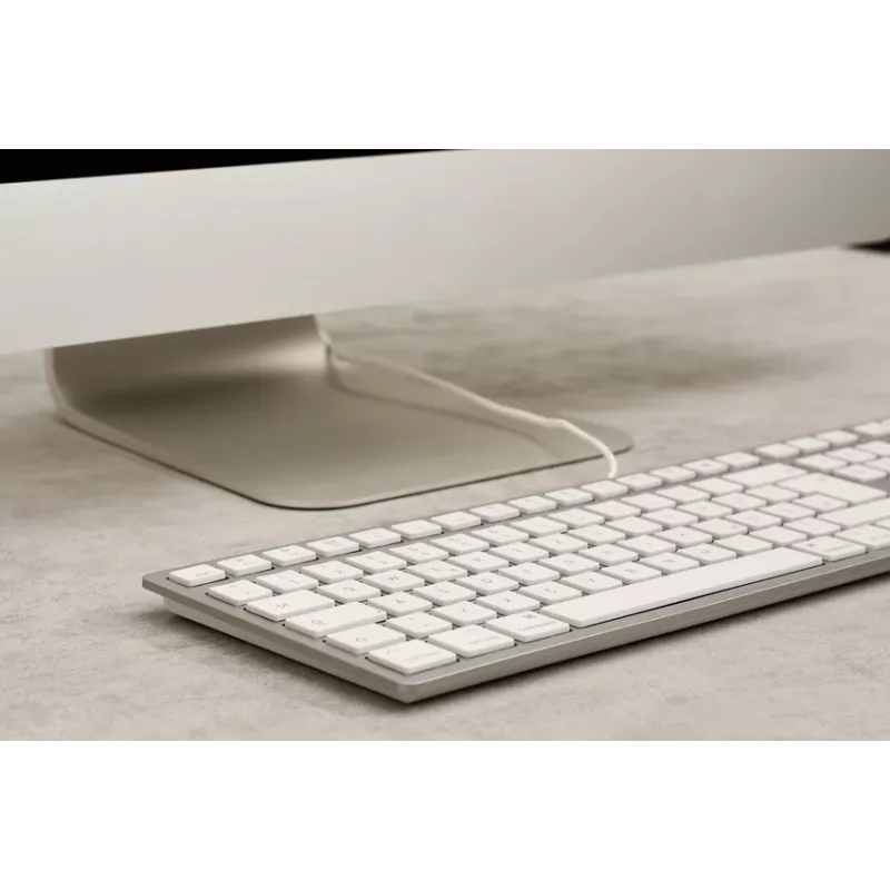 CHERRY KC 6000C FOR MAC Tastiera universale USB QWERTZ tedesco argento