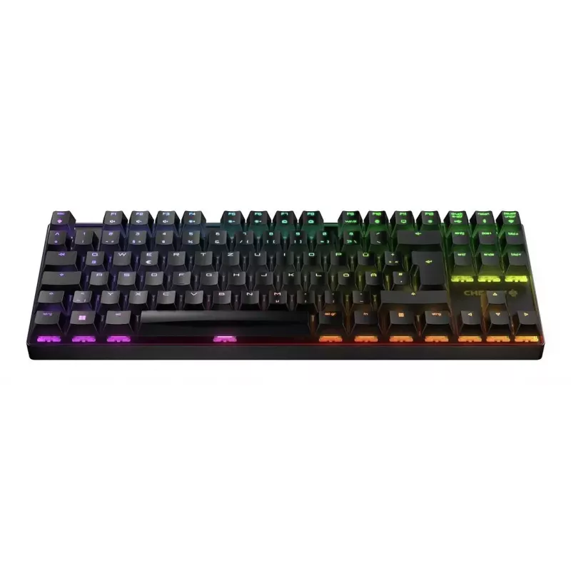 Tastiera da gaming CHERRY MX 8.2 TKL Wireless RGB USB + RF wireless + Bluetooth QWERTZ tedesca nera
