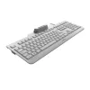 Tastiera CHERRY JK-A0400CH-0 per ufficio USB QWERTZ svizzera grigia