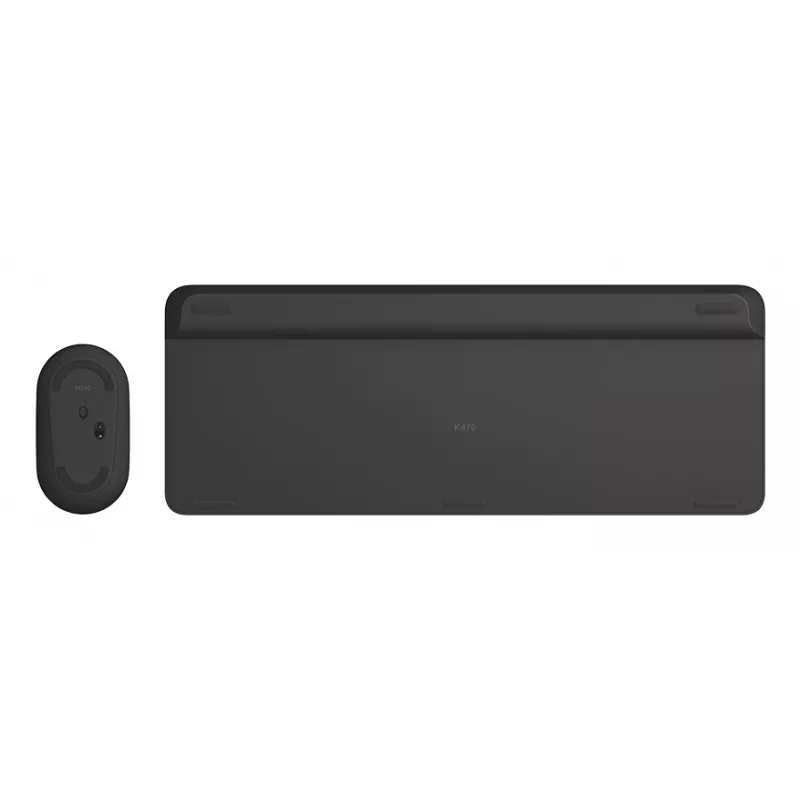 Tastiera e mouse wireless sottili LOGITECH combo Mk470 - Graphite - AZERTY francese