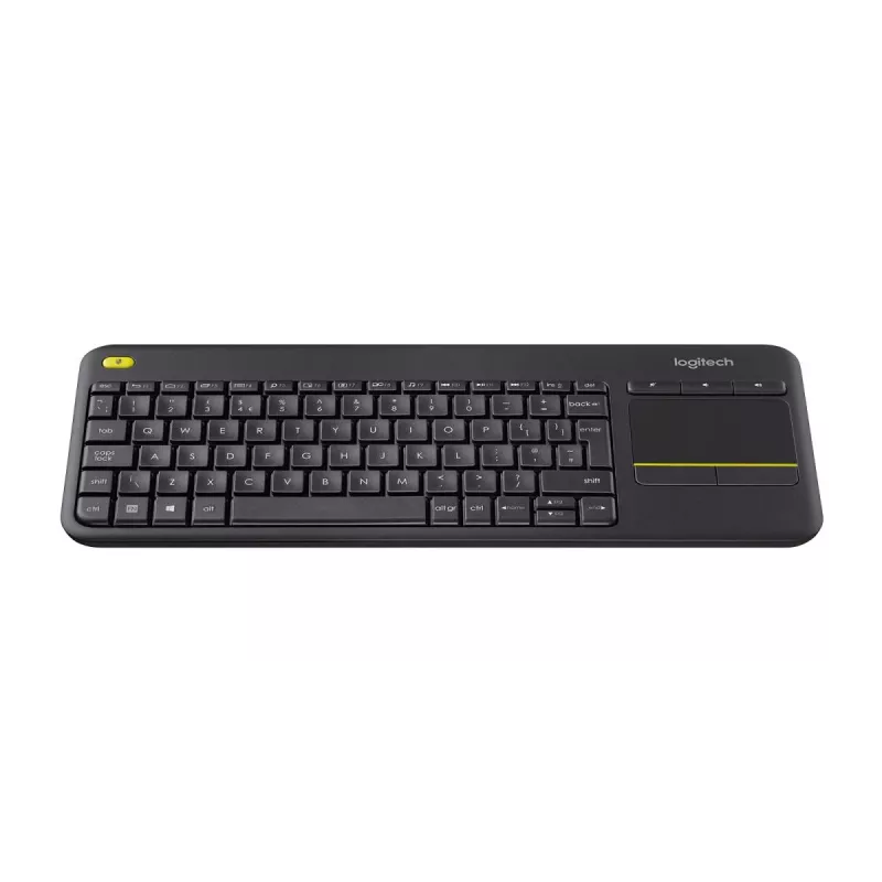 LOGITECH tastiera wireless touch K400 Plus - nero - spagnolo Qwerty