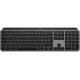 Tastiera Logitech MX Keys S for Mac Wireless Bluetooth QWERTY Alluminio Nero