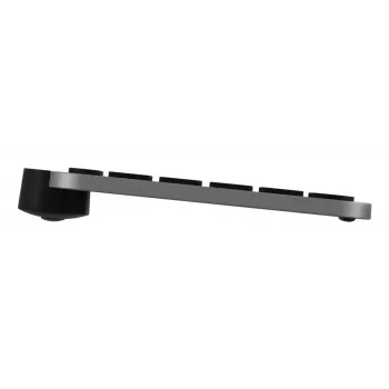 Tastiera Logitech MX Keys S for Mac Wireless Bluetooth QWERTY Alluminio Nero
