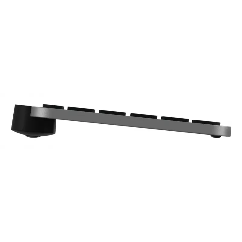 Tastiera Logitech MX Keys S for Mac Wireless Bluetooth QWERTY Alluminio Nero