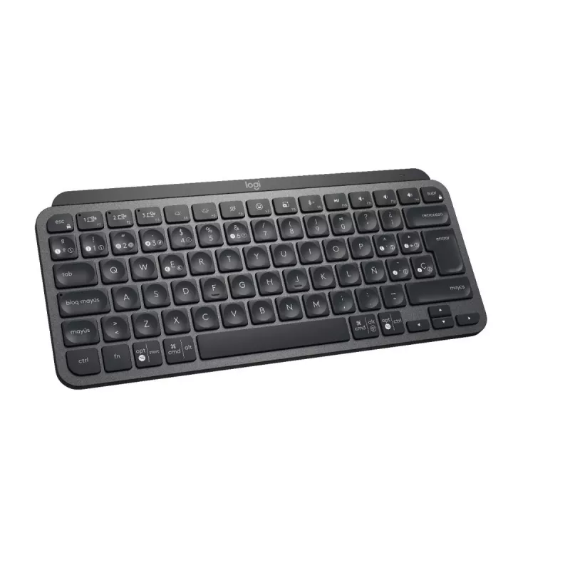 LOGITECH tastiera wireless illuminata minimalista - Mx Keys Mini - Graphite - Qwerty spagnolo