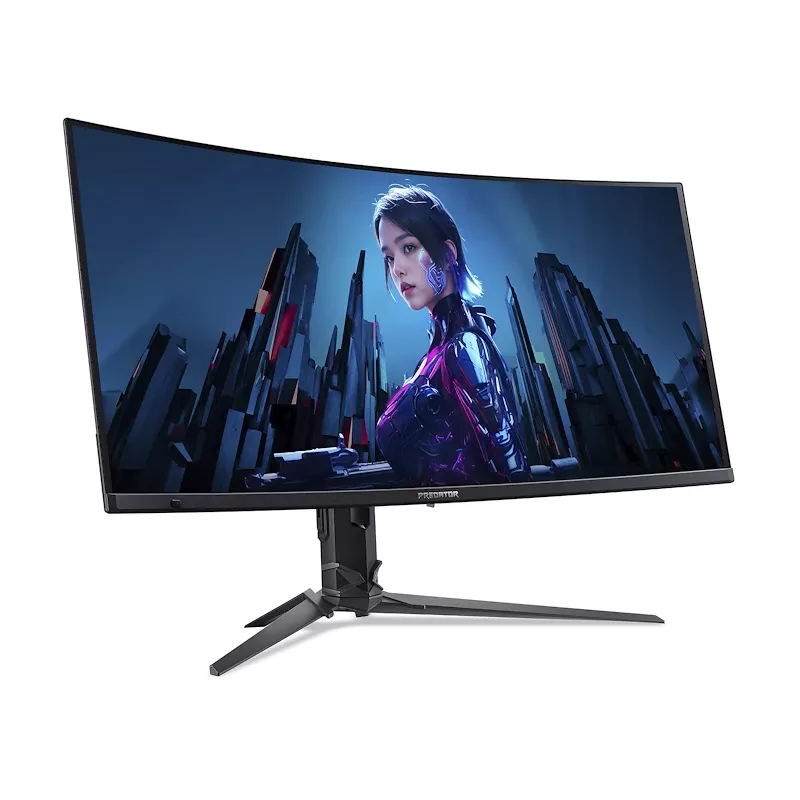Acer Predator X34 X5bmiiphuzx monitor curvo UWQHD QD-OLED da 34 pollici, 3440x1440, 240 Hz