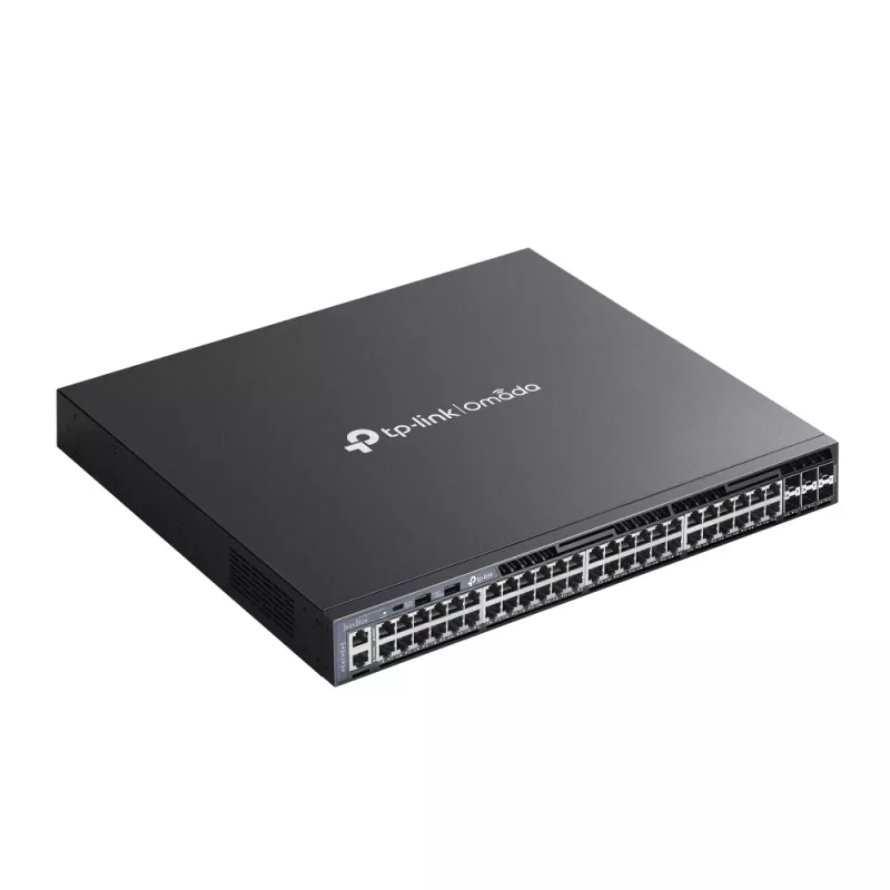 TP-Link Omada switch managed L3 stackable 48 porte Gigabit con 6 slot 10G