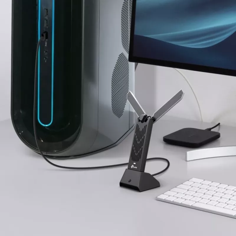 Adattatore WLAN TP-Link BE6500 2882 Mbit/s Wi-Fi 7 tri-band