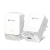 TP-Link G.hn1200 Powerline Kit, 607 Mbit/s, Gigabit Ethernet, 10,100,1000 Mbit/s, HomePlug AV2, 300 m, bianco