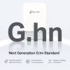 TP-Link G.hn1200 Powerline Kit, 607 Mbit/s, Gigabit Ethernet, 10,100,1000 Mbit/s, HomePlug AV2, 300 m, bianco