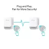 TP-Link G.hn1200 Powerline Kit, 607 Mbit/s, Gigabit Ethernet, 10,100,1000 Mbit/s, HomePlug AV2, 300 m, bianco