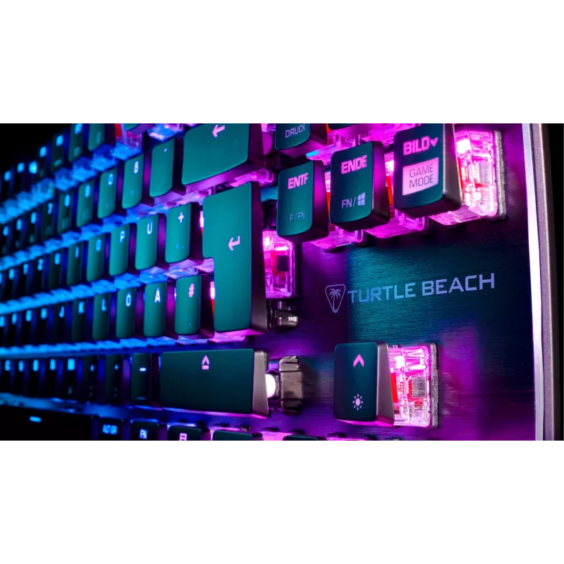 Turtle Beach Vulcan TKL Tastiera gaming USB QWERTZ tedesco nero