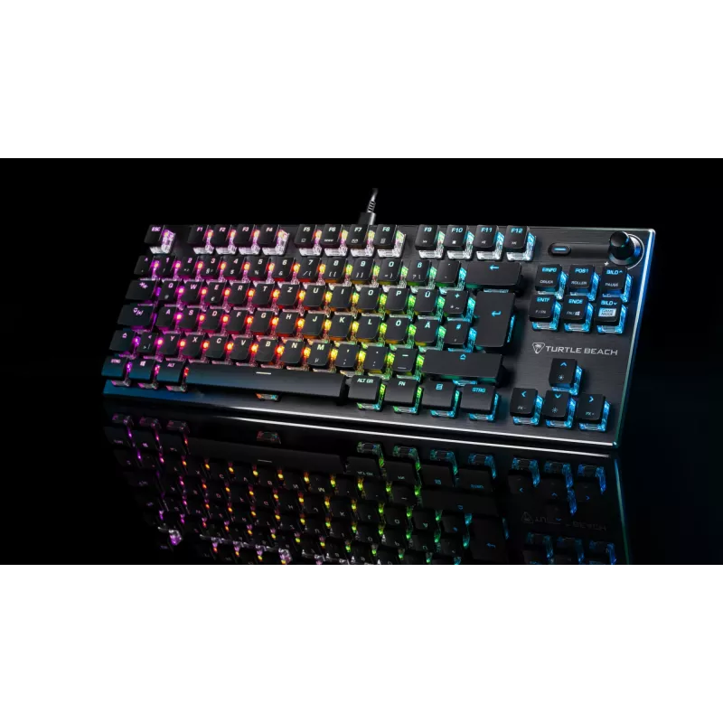 Turtle Beach Vulcan TKL Tastiera gaming USB QWERTZ tedesco nero