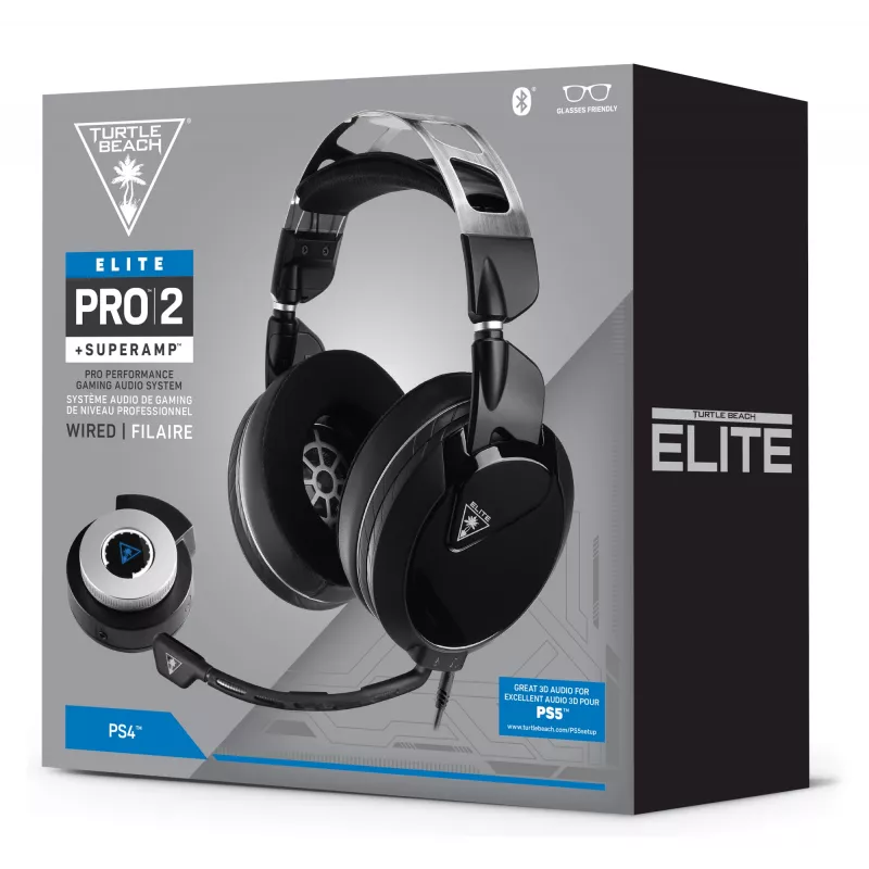Turtle Beach Elite pro 2 & SuperAmp Headset gaming per PS5 & PS4