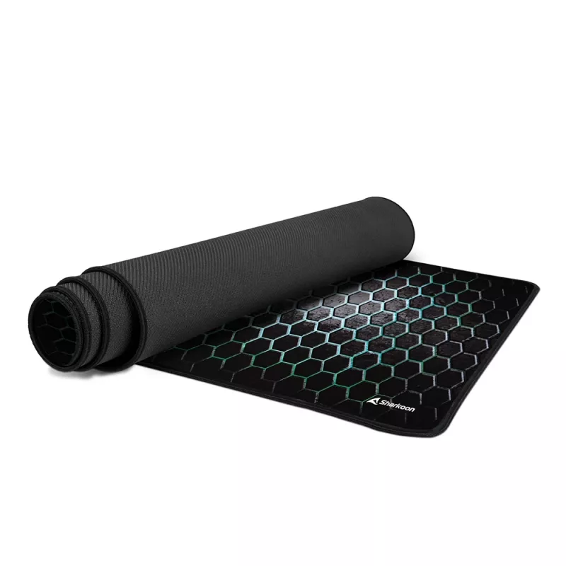 SHARKOON Tappetino mouse gaming Sgp30 - nero/verde