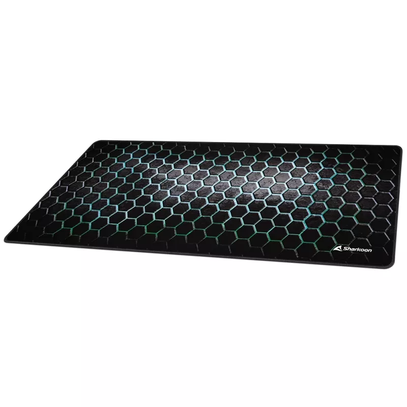 SHARKOON Tappetino mouse gaming Sgp30 - nero/verde