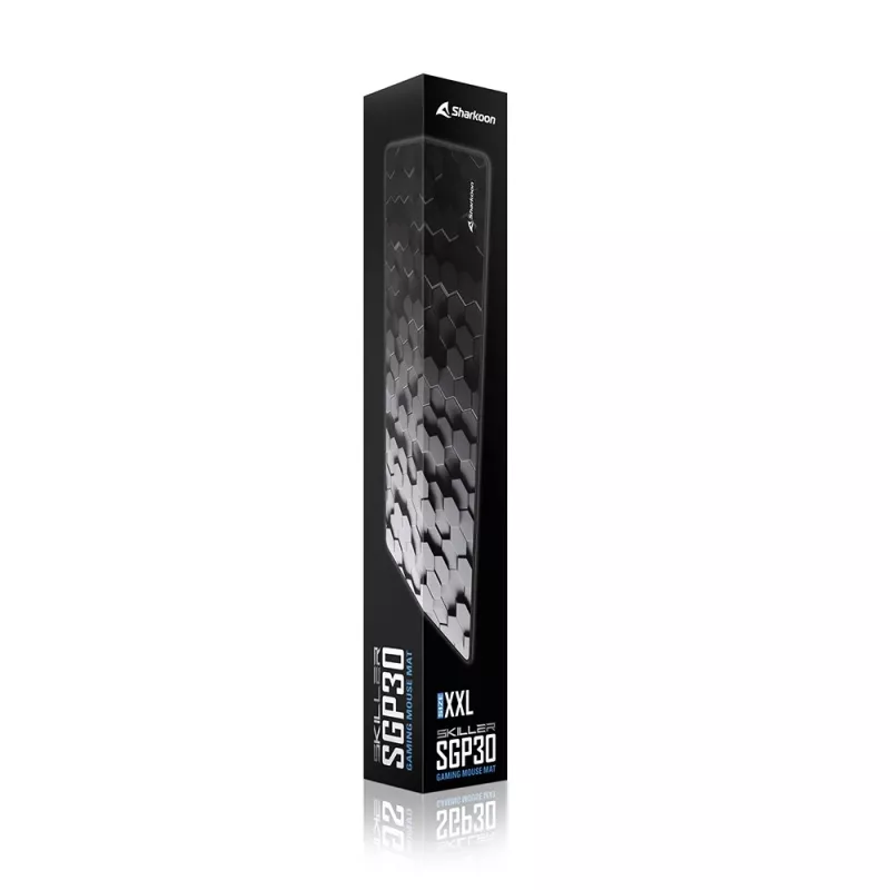 SHARKOON Tappetino mouse gaming Sgp30 - nero/grigio