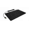 Tastiera KeySonic KSK-3230IN (DE) universale USB QWERTZ tedesco nero
