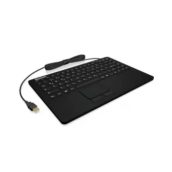 Tastiera KeySonic KSK-3230IN (DE) universale USB QWERTZ tedesco nero