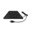 Tastiera KeySonic KSK-3230IN (DE) universale USB QWERTZ tedesco nero