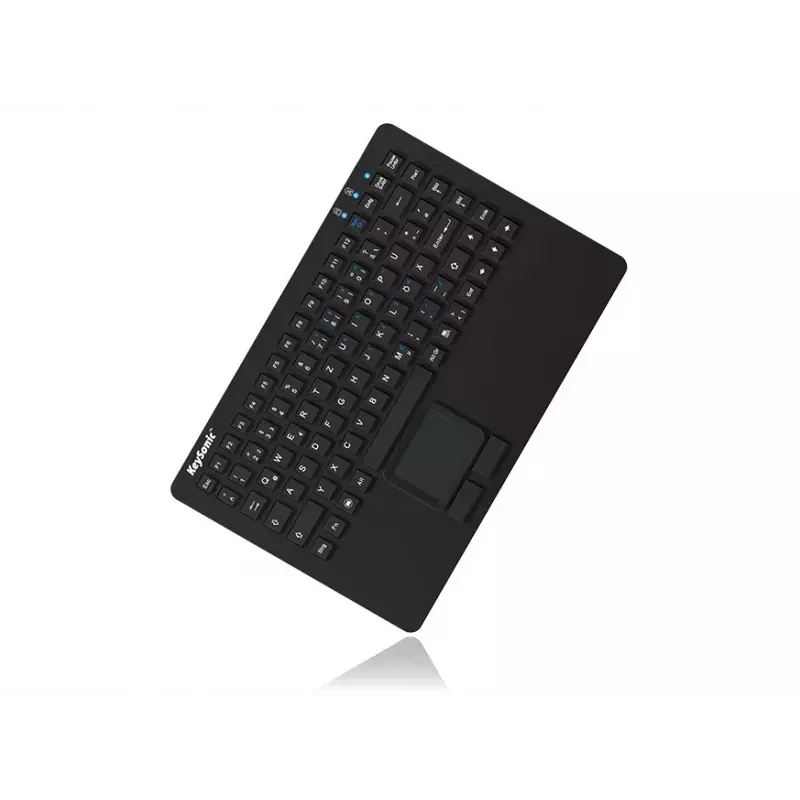 Tastiera KeySonic KSK-3230IN (DE) universale USB QWERTZ tedesco nero