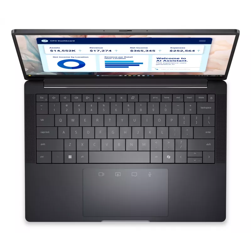 Laptop DELL Pro PA13250 13,3 pollici Intel Core Ultra 7 32GB RAM 512GB SSD Intel Arc Graphics Windows 11 Pro