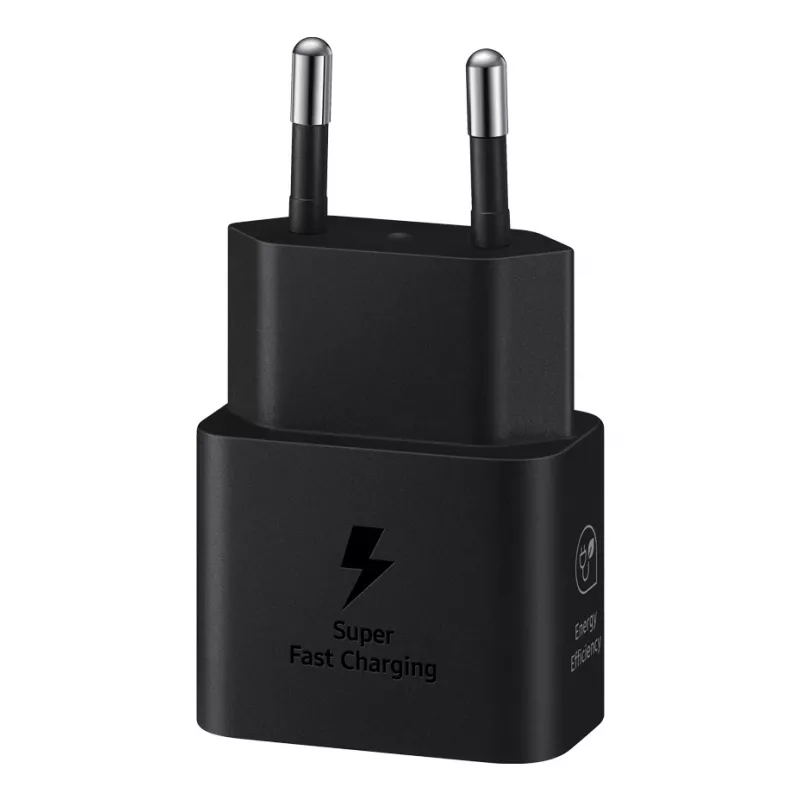 Caricabatterie mobile Samsung EP-T2510NBEGWW universale nero USB ricarica rapida indoor