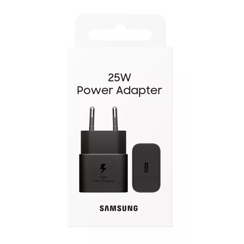 Caricabatterie mobile Samsung EP-T2510NBEGWW universale nero USB ricarica rapida indoor