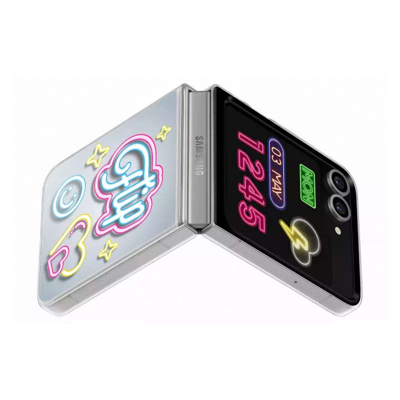 Custodia per cellulare Samsung EF-ZF741CTEGWW 17 cm (6.7 pollici) cover trasparente