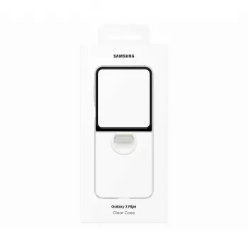 Custodia per cellulare Samsung EF-QF741CTEGWW 17 cm (6,7 pollici) cover trasparente