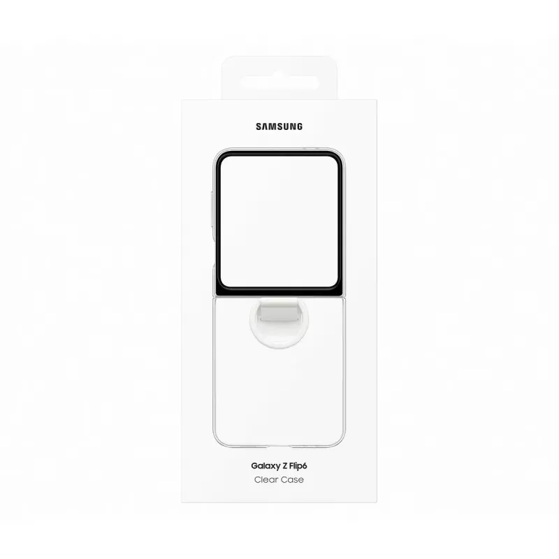 Custodia per cellulare Samsung EF-QF741CTEGWW 17 cm (6,7 pollici) cover trasparente
