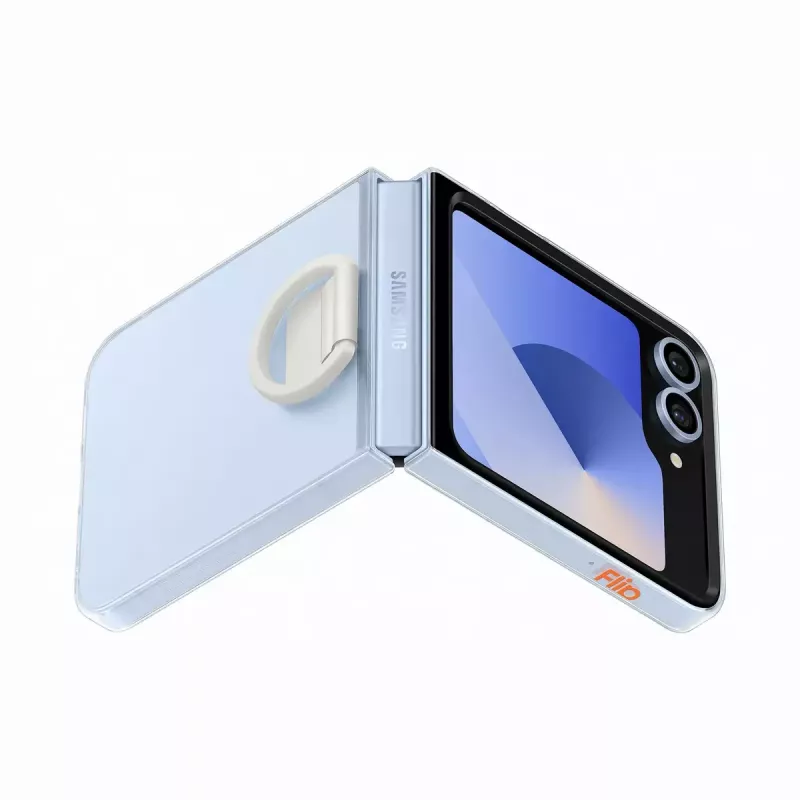 Custodia per cellulare Samsung EF-QF741CTEGWW 17 cm (6,7 pollici) cover trasparente