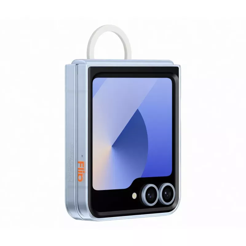 Custodia per cellulare Samsung EF-QF741CTEGWW 17 cm (6,7 pollici) cover trasparente
