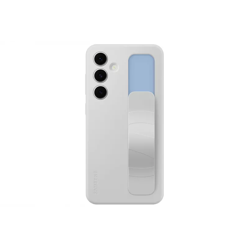 Cover Samsung Galaxy S24 FE Monochromatic grigio con supporto da tavolo