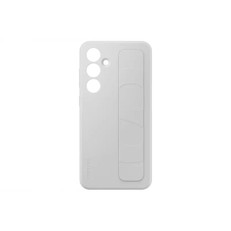 Cover Samsung Galaxy S24 FE Monochromatic grigio con supporto da tavolo