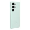 Custodia in silicone Samsung Galaxy S25 Ultra color menta