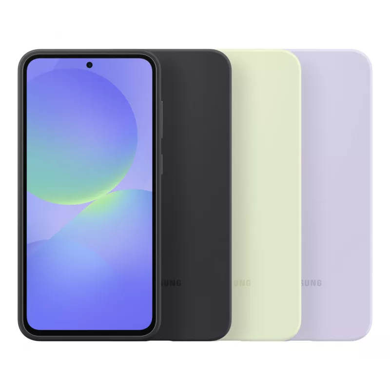 Samsung EF-PA366 custodia in silicone per Galaxy A36, verde chiaro