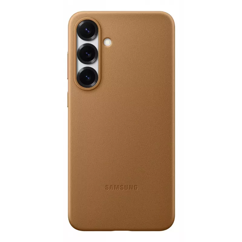 Custodia in pelle sintetica Samsung Galaxy S25+ cover marrone 6,7 inch