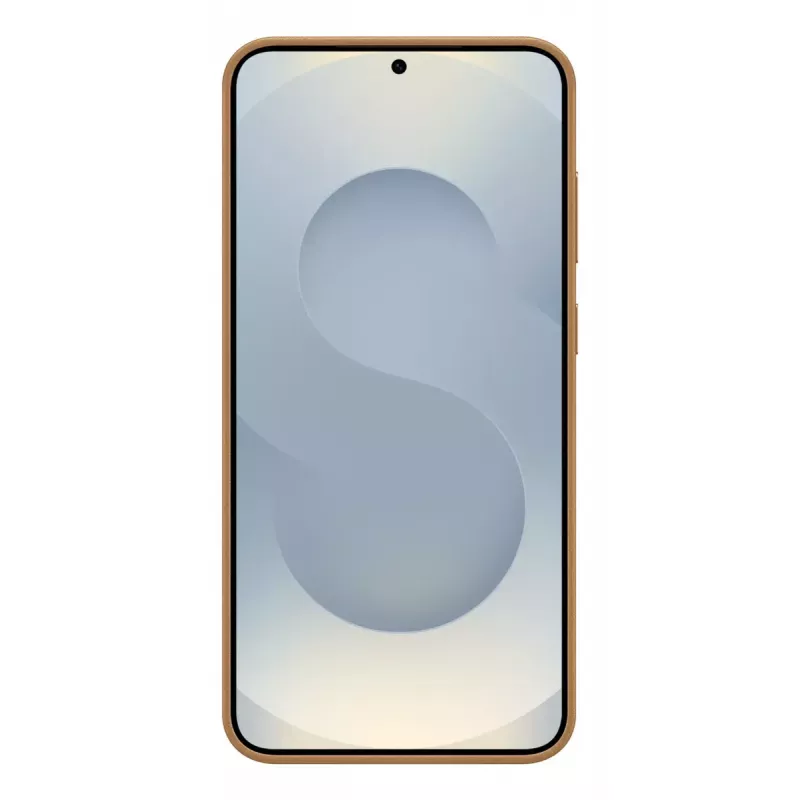 Custodia in pelle sintetica Samsung Galaxy S25+ cover marrone 6,7 inch
