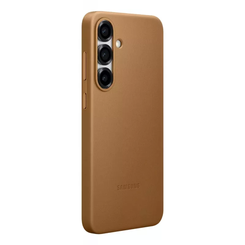 Custodia in pelle sintetica Samsung Galaxy S25+ cover marrone 6,7 inch