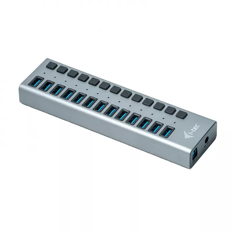 i-tec USB 3.0 Hub di ricarica 13 porte + alimentatore 60 W