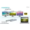 i-tec USB-C Docking station ergonomica in metallo 3x 4K display + Power Delivery 100 W