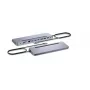 i-tec USB-C Docking station ergonomica in metallo 3x 4K display + Power Delivery 100 W