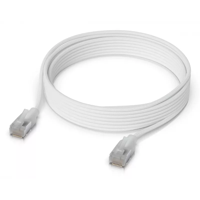 Ubiquiti UniFi Etherlighting Cavo patch, 5 m, Cat6, bianco (UACC-Cable-Patch-EL-5M-W)