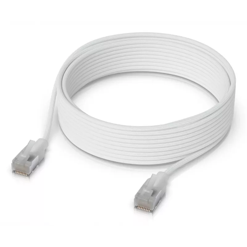 Ubiquiti UniFi Etherlighting Cavo patch, 8 m, Cat6, bianco (UACC-Cable-Patch-EL-8M-W)